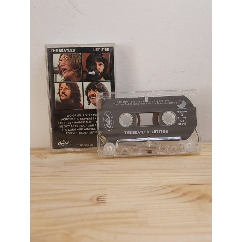 The Beatles Let It Be Tape Cassette Not Tested